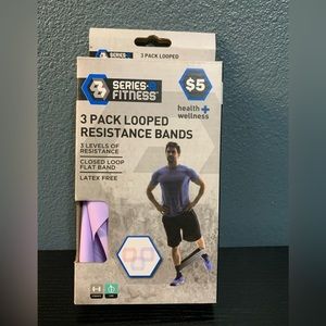 3 Pack Looped resistance bands
